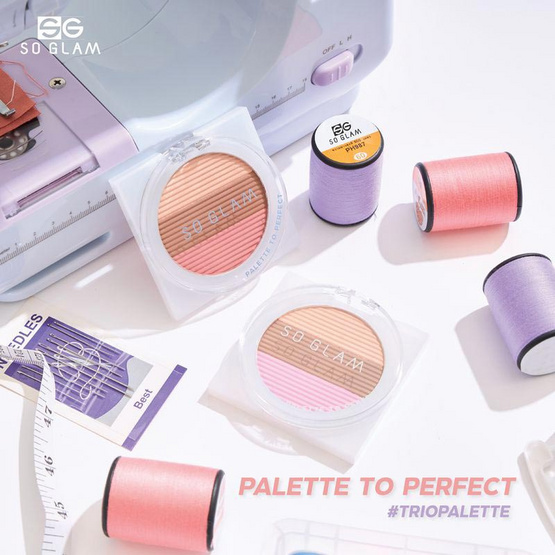 So Glam บลัชออน Palette To Perfect 9 กรัม