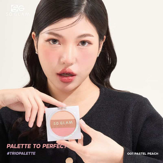 So Glam บลัชออน Palette To Perfect 9 กรัม