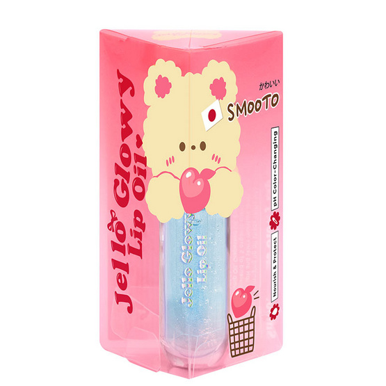 Smooto ลิปออยล์ Jello Glowy Lip oil 2.2 กรัม