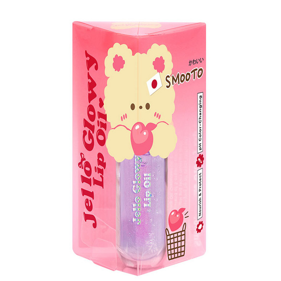 Smooto ลิปออยล์ Jello Glowy Lip oil 2.2 กรัม Smooto ลิปออยล์ Jello Glowy Lip oil 2.2 กรัม