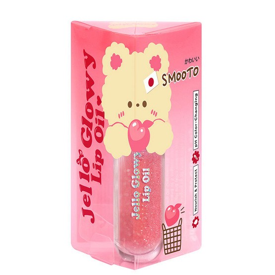 Smooto ลิปออยล์ Jello Glowy Lip oil 2.2 กรัม Smooto ลิปออยล์ Jello Glowy Lip oil 2.2 กรัม