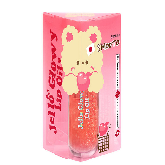 Smooto ลิปออยล์ Jello Glowy Lip oil 2.2 กรัม Smooto ลิปออยล์ Jello Glowy Lip oil 2.2 กรัม