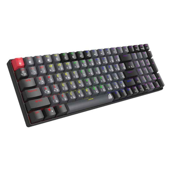 SIGNO คีย์บอร์ดเกม Mechanical MOBILUS Brown Switch KB-723BG BR