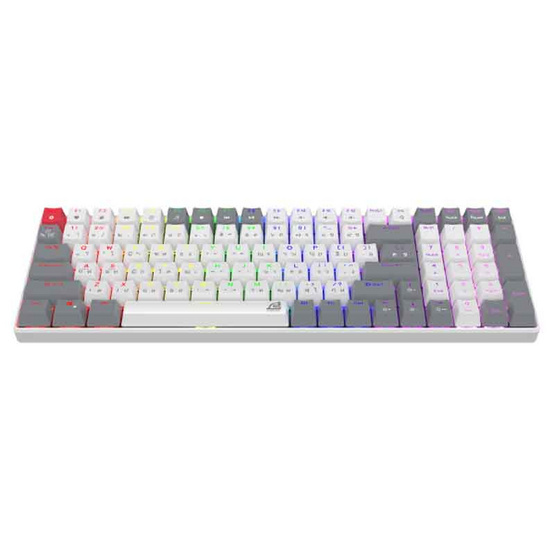 SIGNO คีย์บอร์ดเกม Mechanical MOBILUS Blue Switch KB-723W B