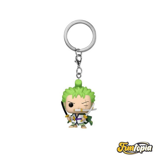 Funko POP (61371) : Roronoa Zoro Pocket POP! Keychain One Piece