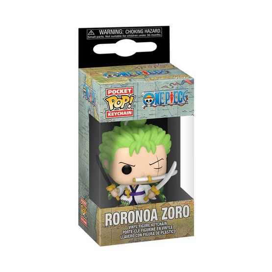 Funko POP (61371) : Roronoa Zoro Pocket POP! Keychain One Piece