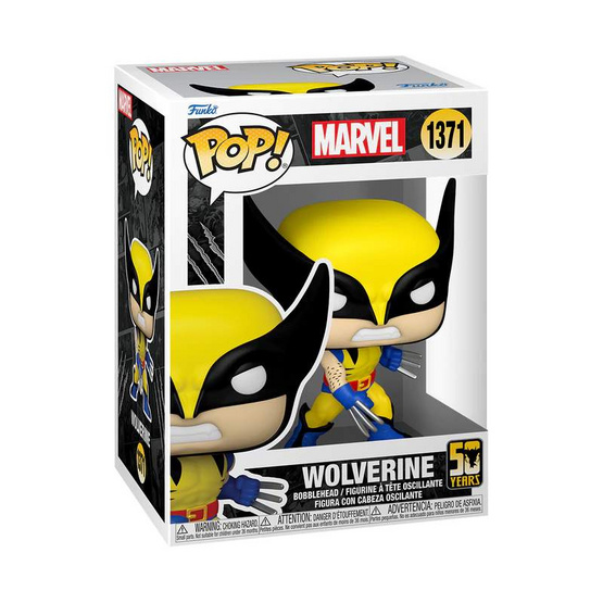 Funko POP (77438) : Wolverine Classic ver. (1371) POP! Marvel: Wolverine 50th