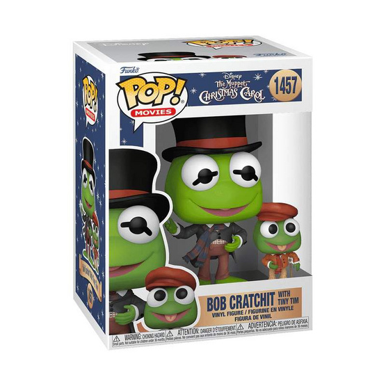 Funko POP (72414) Bob Cratchit with Tiny Tim (1457) The Muppet Christmas Carol