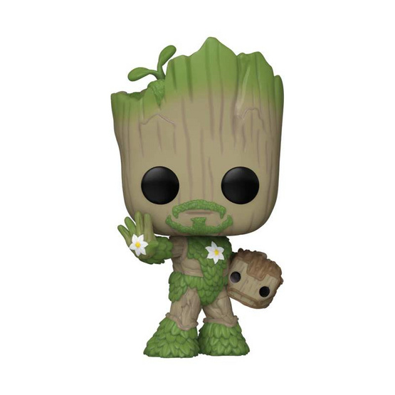 Funko POP (79516) : Groot as Iron Man (1393) POP! Marvel: We Are Groot