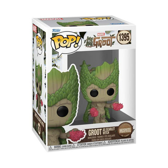 Funko POP (79518) : Groot as Scarlet Witch (1395) POP! Marvel: We Are Groot