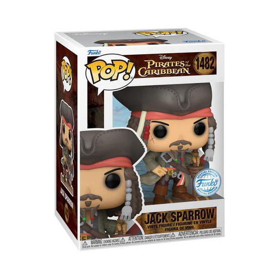 Funko POP (81940) Jack Sparrow Opening Scene ver(1482)(Exclusive) Pirates of the Caribbean