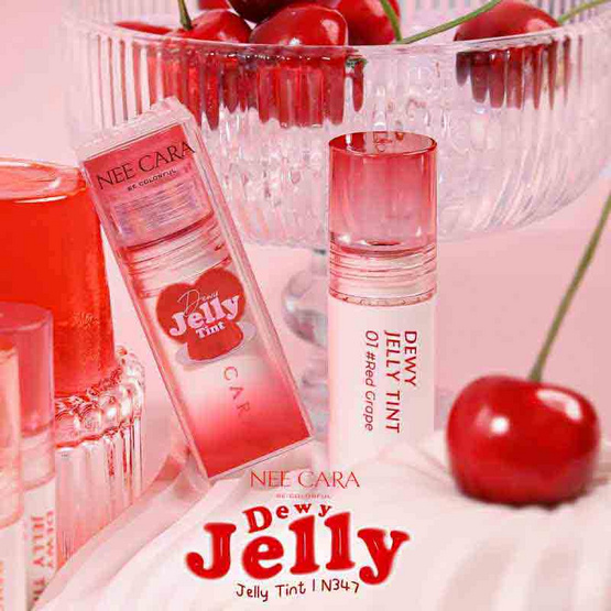 Nee Cara ลิปทินท์ Dewy Jelly Tint 3 กรัม