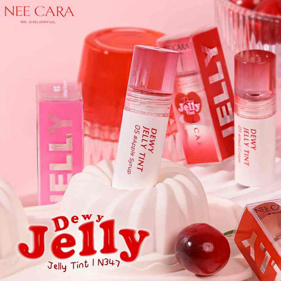 Nee Cara ลิปทินท์ Dewy Jelly Tint 3 กรัม