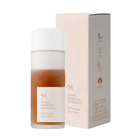 Dr.Ceuracle น้ำตบเอสเซ้นส์ Vegan Kombucha Tea Essence 150มล.