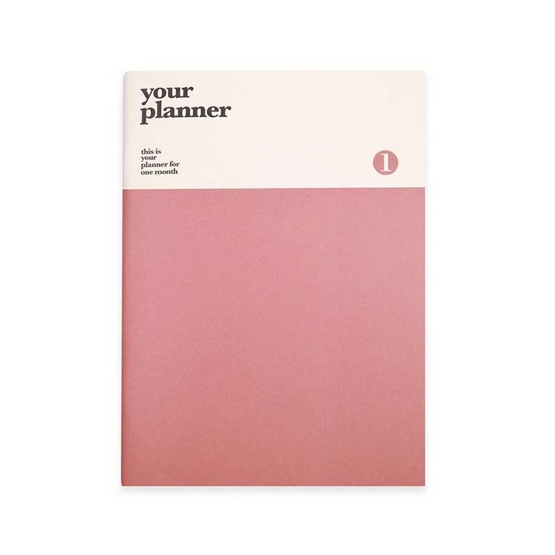 ROPAMODA สมุด Planner 1 month - Pink