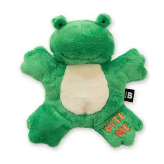 Bite Me Hug Me Tug Toy ของเล่นตุ๊กตาสำหรับสัตว์เลี้ยง Frog