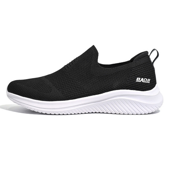 Baoji รองเท้าผ้าใบผู้ชาย รุ่น BJM680 สีดำ Baoji รองเท้าผ้าใบผู้ชาย รุ่น BJM680 สีดำ