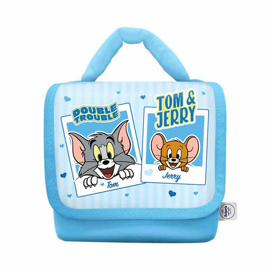 โยเกิร์ตพร้อมดื่มเมจิบัลแกเรีย 150 มล. แพ็ก 6  รสออริจินัล ฟรีกระเป๋า Tom&Jerry (คละสี/ลาย)
