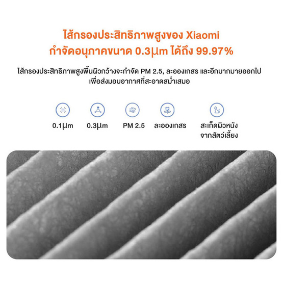Xiaomi ไส้กรอง 4 Compact