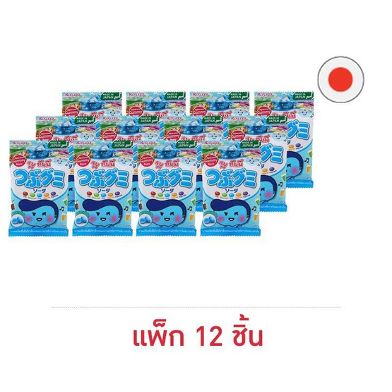 คาซูไก จุบุกัมมี่โซดา 20 กรัม (แพ็ก 12 ชิ้น)