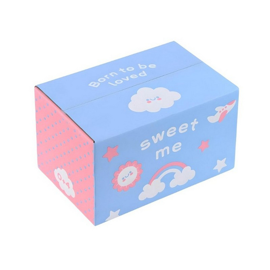 กล่องพัสดุฝาชน Sweet Me Box Size 0+4 (100 กล่อง)