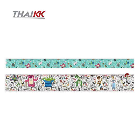 ThaiKK Masking Tape เทปตกแต่งวาชิ ลาย Toy Story (แพ็ก 3 กล่อง)