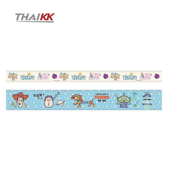 ThaiKK Masking Tape เทปตกแต่งวาชิ ลาย Toy Story (แพ็ก 3 กล่อง)