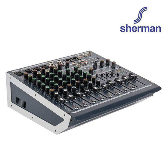 Sherman เพาเวอร์มิกเซอร์ 8 Channel APM-1000