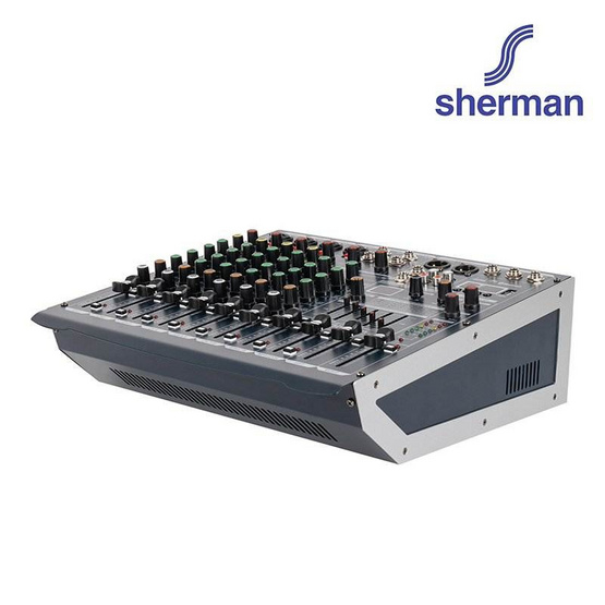 Sherman เพาเวอร์มิกเซอร์ 8 Channel APM-1000