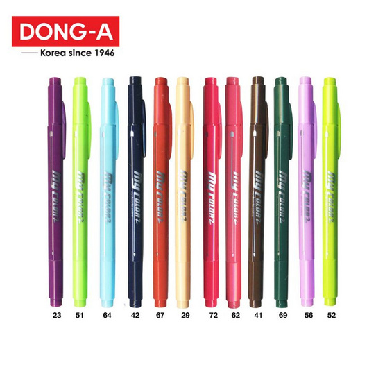 DONG-A ปากกาสี my Color 2 Fruity Tone 12 สี MC2-AS12