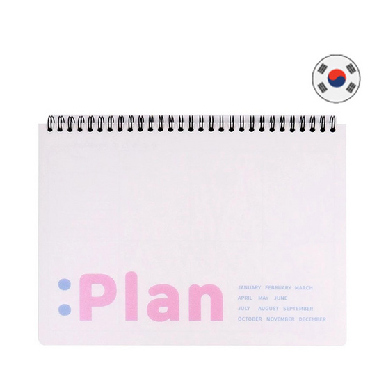 ROPAMODA สมุด Weekly Planner - Pink