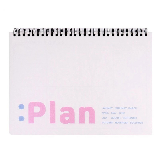 ROPAMODA สมุด Weekly Planner - Pink