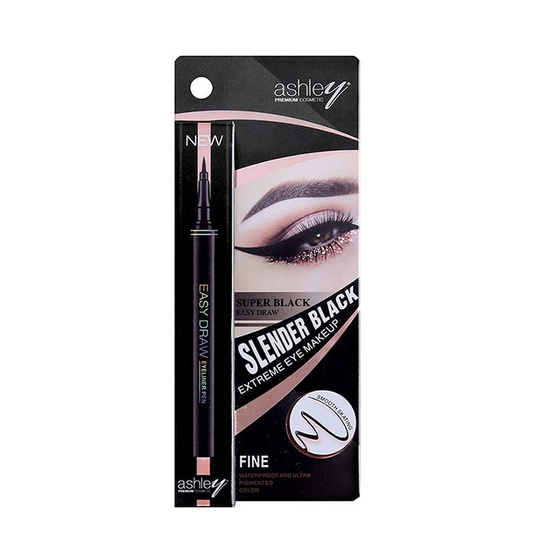 Ashley อายไลเนอร์ Easy Draw Eyeliner Pen 1.2 มล.