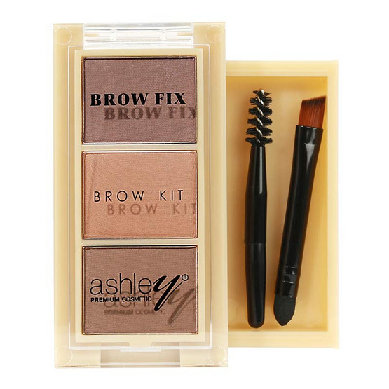 Ashley พาเลทคิ้ว 3 Color Eyebrow Powder 3.75 กรัม