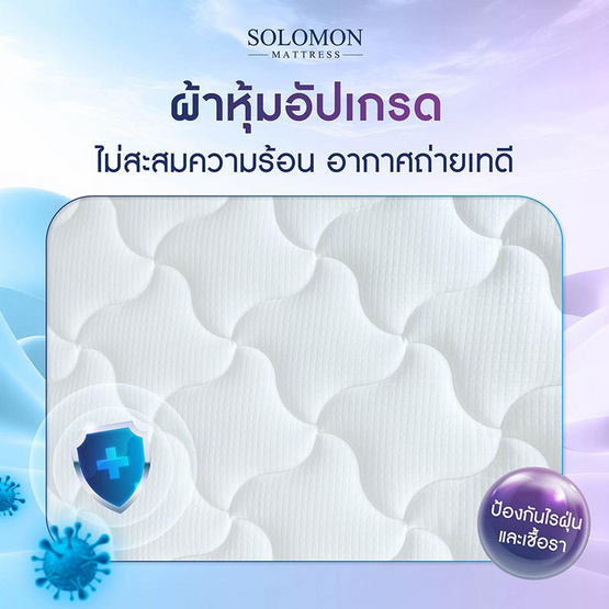 SOLOMON ที่นอนสปริง รุ่น PylaPlus