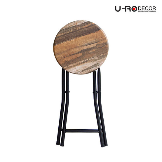 U-RO DECOR ชุดโต๊ะอาหารแบบพับได้ (โต๊ะ1+สตูล1) รุ่น HAWAII (ฮาวาย )