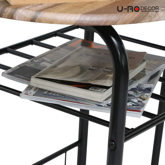 U-RO DECOR ชุดโต๊ะอาหาร (โต๊ะ1+เก้าอี้ 2 ตัว) รุ่น CHERRY(NEW) U-RO DECOR ชุดโต๊ะอาหาร (โต๊ะ1+เก้าอี้ 2 ตัว) รุ่น CHERRY(NEW)