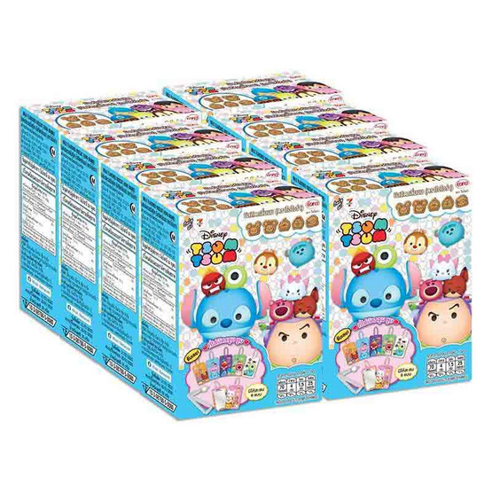 ไอโอร่า บิสกิตกลิ่นนม พร้อมที่ใส่บัตรTsumTsum คละแบบ 16 กรัม (แพ็ก 8 ชิ้น)