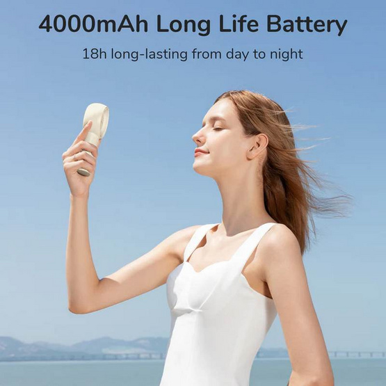 Jisulife พัดลมพกพา รุ่น Life 5 Plus 4000 mAh