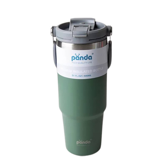 TinTin Shop แก้วเก็บอุณหภูมิ 900 Ml - เขียว