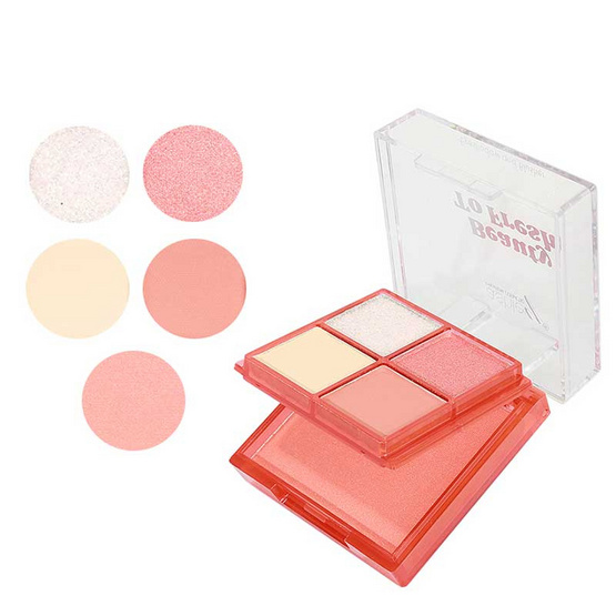 Ashley บลัชออน Beauty To Fresh 2 กรัม + 2.5 กรัม Ashley บลัชออน Beauty To Fresh 2 กรัม + 2.5 กรัม