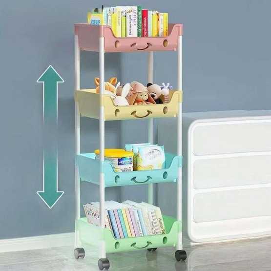 TINTIN SHOP ชั้นเก็บของอเนกประสงค์ มีล้อ