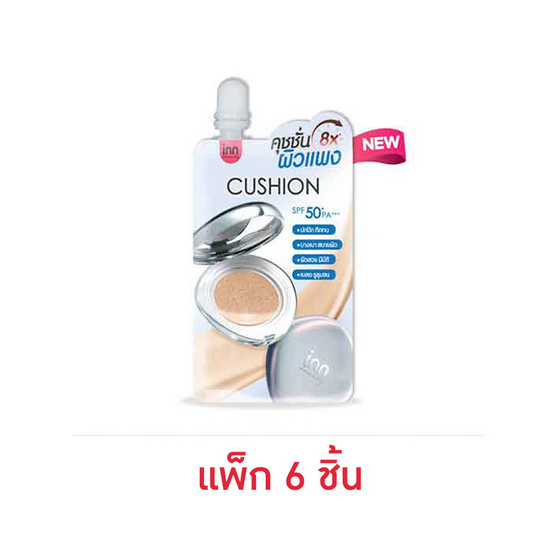 Inn Beauty คุชชั่น DD Glow Skin Cushion SPF50+ PA+++ 7 กรัม (แพ็ก 6 ชิ้น)