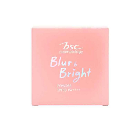 BSC แป้งพัพ Blur&Bright Powder SPF50 PA++++ 5.8 กรัม