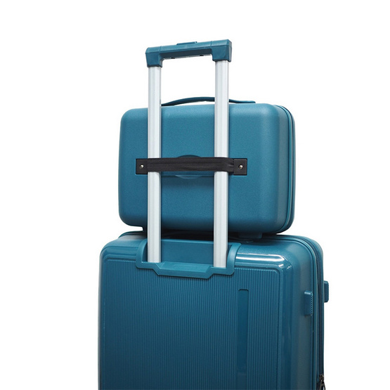 SUN SIRI กระเป๋าเดินทาง PP 100% แบบถือ รุ่น 2056 ขนาด 14 นิ้ว