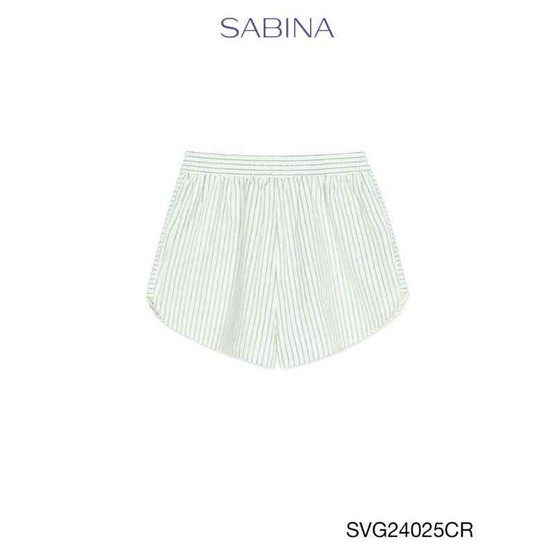 Sabina Sleepwear เซ็ตชุดนอน เสื้อแขนยาวพร้อมกางเกงขาสั้น แถมฟรี ยางมัดผม Sabina Sleepwear เซ็ตชุดนอน เสื้อแขนยาวพร้อมกางเกงขาสั้น แถมฟรี ยางมัดผม
