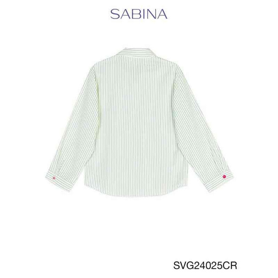 Sabina Sleepwear เซ็ตชุดนอน เสื้อแขนยาวพร้อมกางเกงขาสั้น แถมฟรี ยางมัดผม Sabina Sleepwear เซ็ตชุดนอน เสื้อแขนยาวพร้อมกางเกงขาสั้น แถมฟรี ยางมัดผม