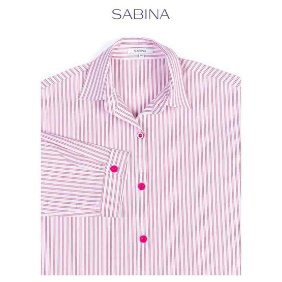 Sabina Sleepwear เซ็ตชุดนอน เสื้อแขนยาวพร้อมกางเกงขาสั้น แถมฟรี ยางมัดผม Sabina Sleepwear เซ็ตชุดนอน เสื้อแขนยาวพร้อมกางเกงขาสั้น แถมฟรี ยางมัดผม