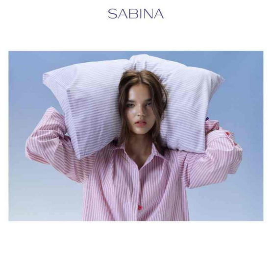 Sabina Sleepwear เซ็ตชุดนอน เสื้อแขนยาวพร้อมกางเกงขาสั้น แถมฟรี ยางมัดผม Sabina Sleepwear เซ็ตชุดนอน เสื้อแขนยาวพร้อมกางเกงขาสั้น แถมฟรี ยางมัดผม