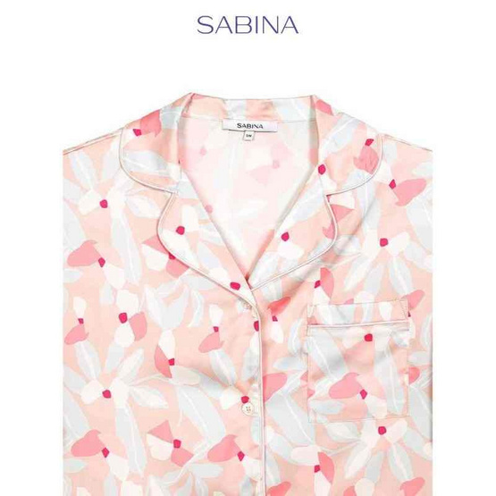 Sabina Sleepwear เซ็ตชุดนอน เสื้อแขนยาวพร้อมกางเกงขายาว Sabina Sleepwear เซ็ตชุดนอน เสื้อแขนยาวพร้อมกางเกงขายาว